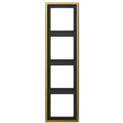 Rahmen 4-fach (Gold 24 Karat)