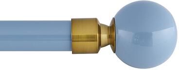 Vienne Classic Ball Drapery Finial - Cornflower - Ballard Designs