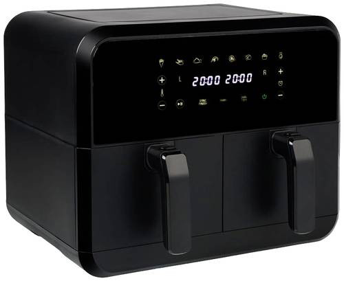 Princess Doppel-Fritteuse 8l 2400W mit Display Schwarz