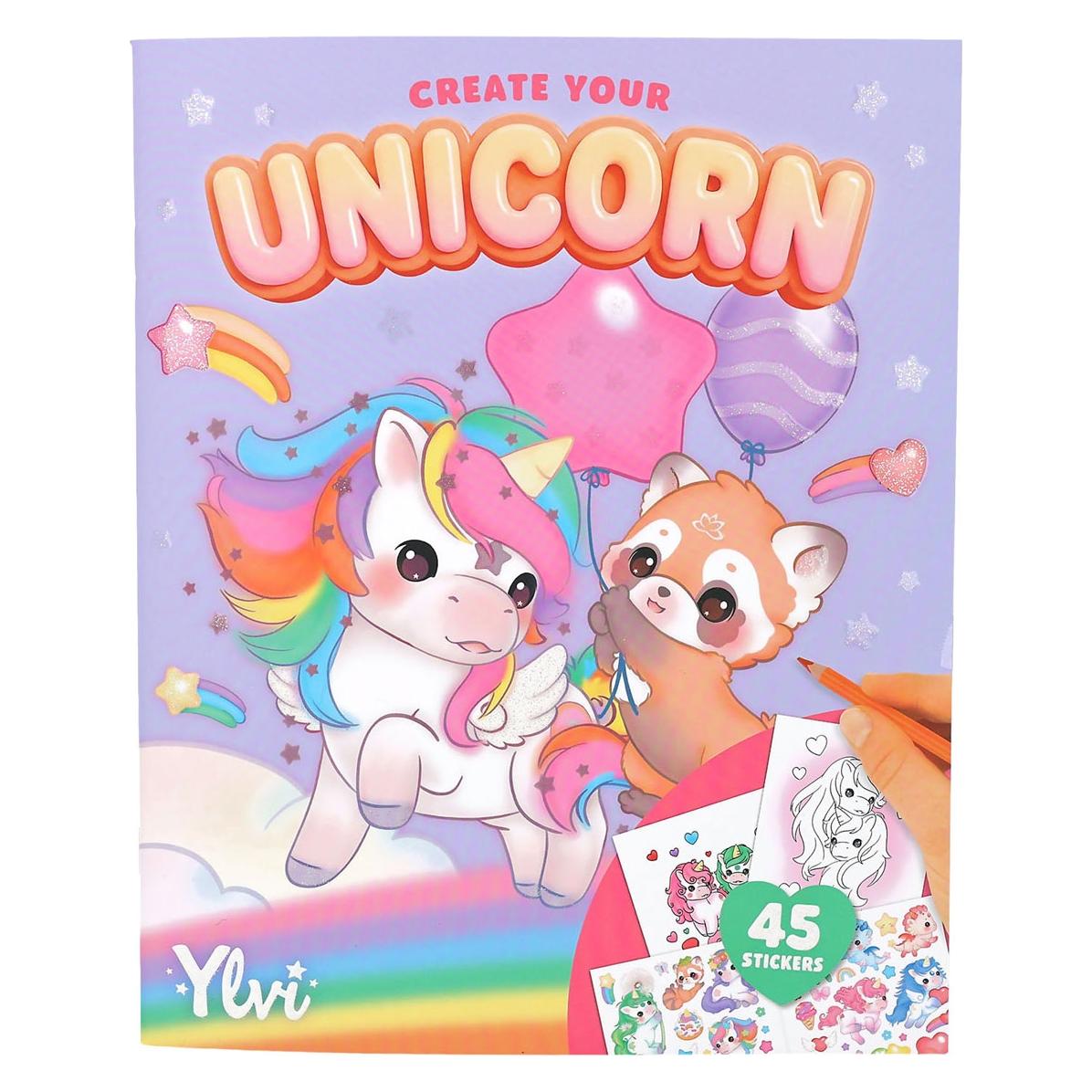 Depesche Ylvi Malbuch Create your Unicorn (DP14455)