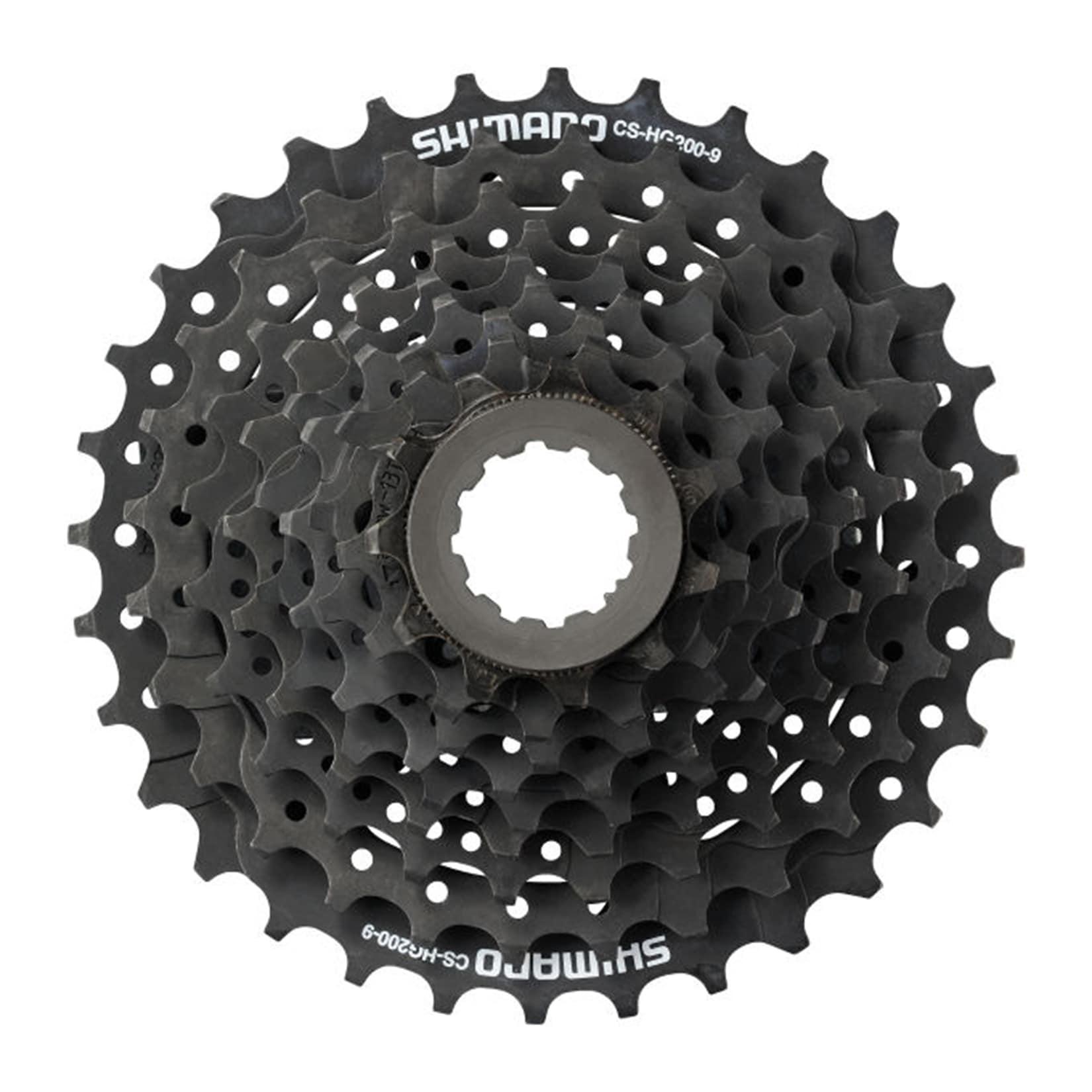 Shimano Acera CS-HG200 Kassette 9-fach 11 - 32 11 - 36 Zähne Steckkranz Ritzelpaket Steckkassette Fahrradkassette MTB Mountainbike Trekking