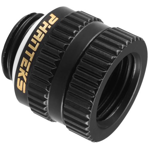 Phanteks Glacier M-F Rotary Adapter gerade G1/4 Zoll AG auf G1/4 Zoll IG, schwarz