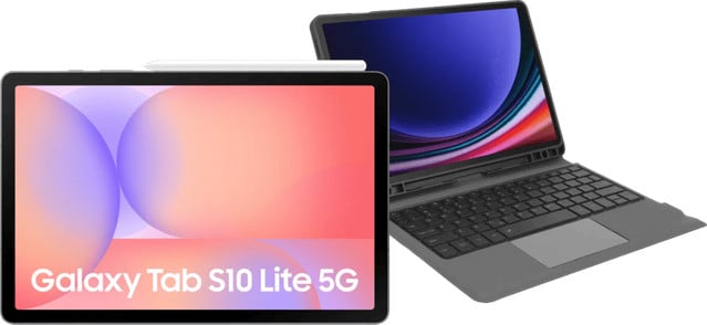 Samsung Galaxy Tab S10 Lite 10,9 inch 128GB Wifi/5G Grijs met Toetsenbordhoes QWERTY
