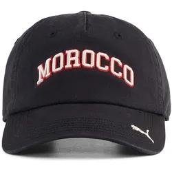 PUMA FRMF Marokko Culture Cap 01 - PUMA black/for all time red