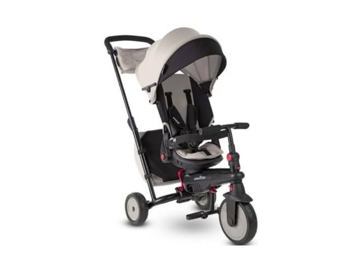 smarTrike STR7 Klappbares Dreirad, Hellgrau