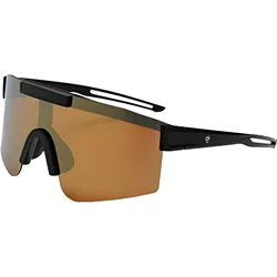 CHPO, Unisex, Sportbrille, Luca (Schwarz, Violett), Schwarz