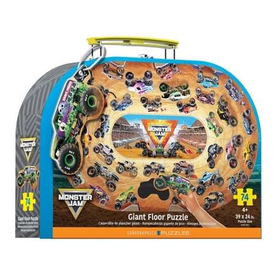 Monster Jam Tucks - Bodenpuzzle