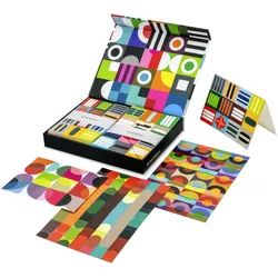 Grußkarten-Set REMEMBER (LBH 23x18x4 cm) - bunt - LBH 23x18x4 cm
