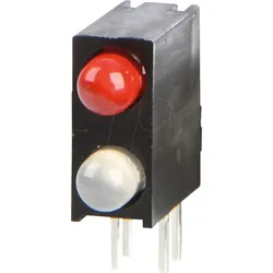 ELA694B/SURSYGW - LED-Baustein, 1x rot / 1x grün, 80 mcd