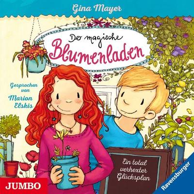 Der magische Blumenladen. Ein total verhexter Glücksplan [Band 2] - Gina Mayer,Joelle Tourlonais, Audio, 4064067305245