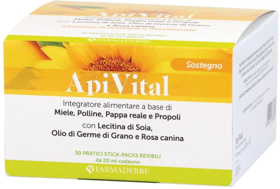 FARMADERBE Srl APIVITAL 30 Stick Pack