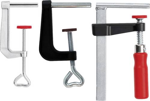 Bessey LM10/5R8 Tiefspann-Schraubzwinge Spann-Weite (max.):100mm Ausladungs-Maße:50mm