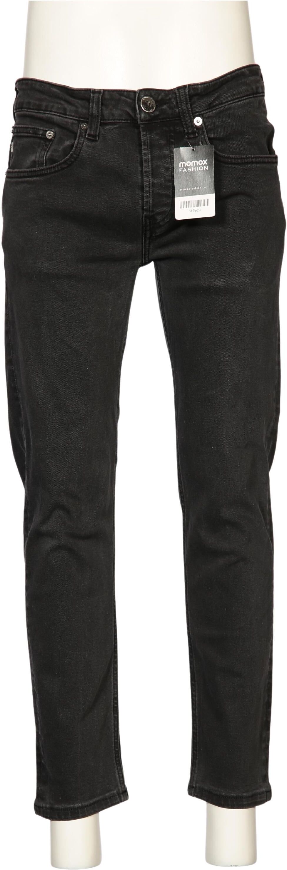 Mud Jeans Herren Jeans, Schwarz, Gr. W30, Baumwolle / Elasthan - Second Hand