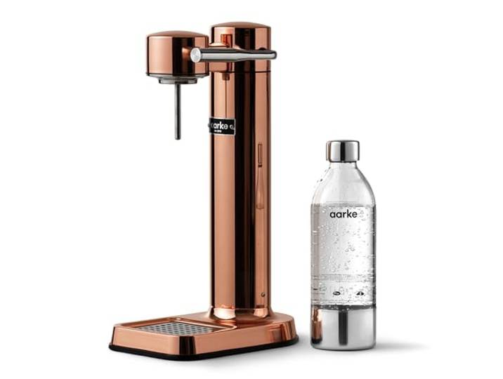 Aarke Carbonator 3 Sodamaker met Aarke Fles, Afwerking Koper