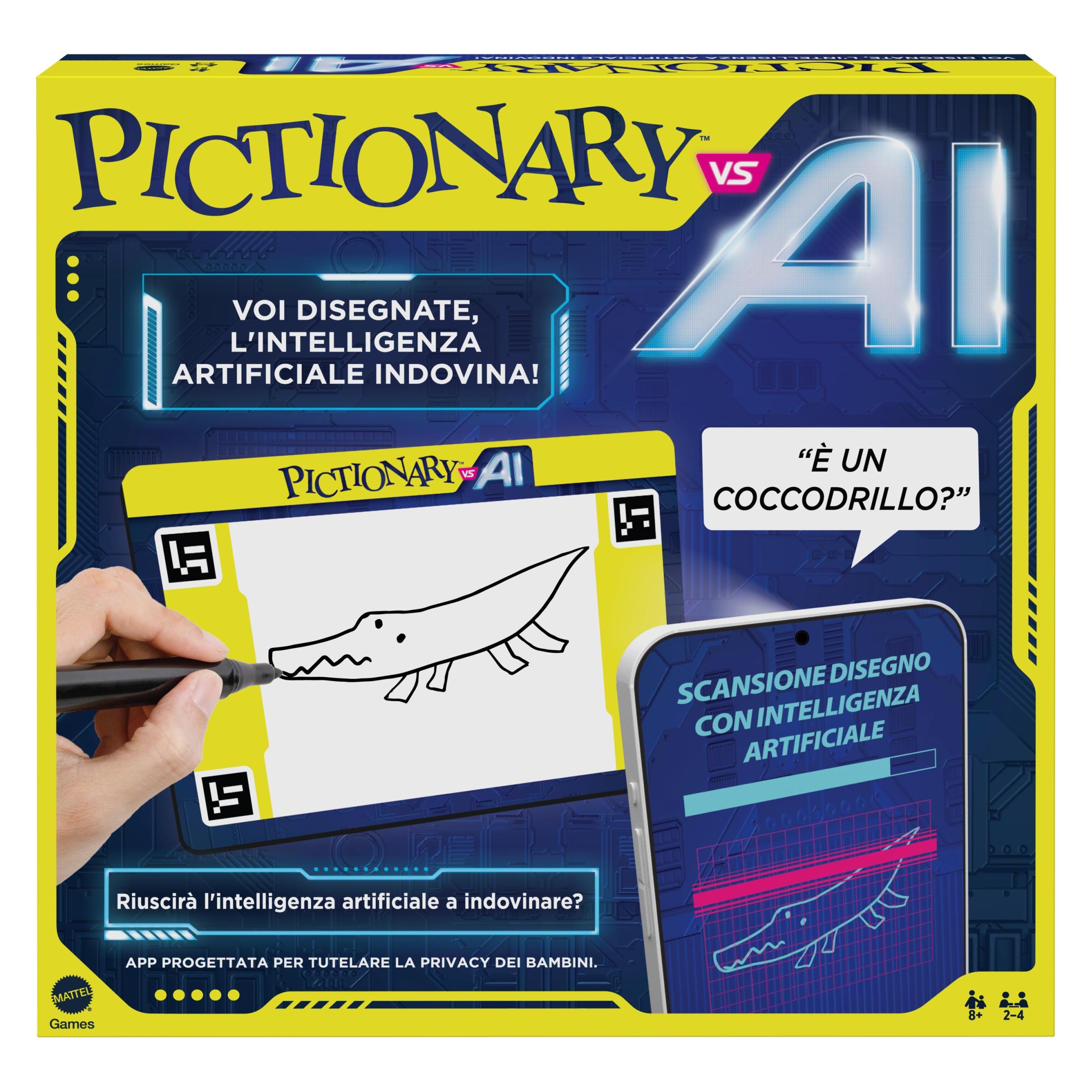Pictionary vs AI (I) (Italienisch, 2 - 4 Spieler) (HYH79)