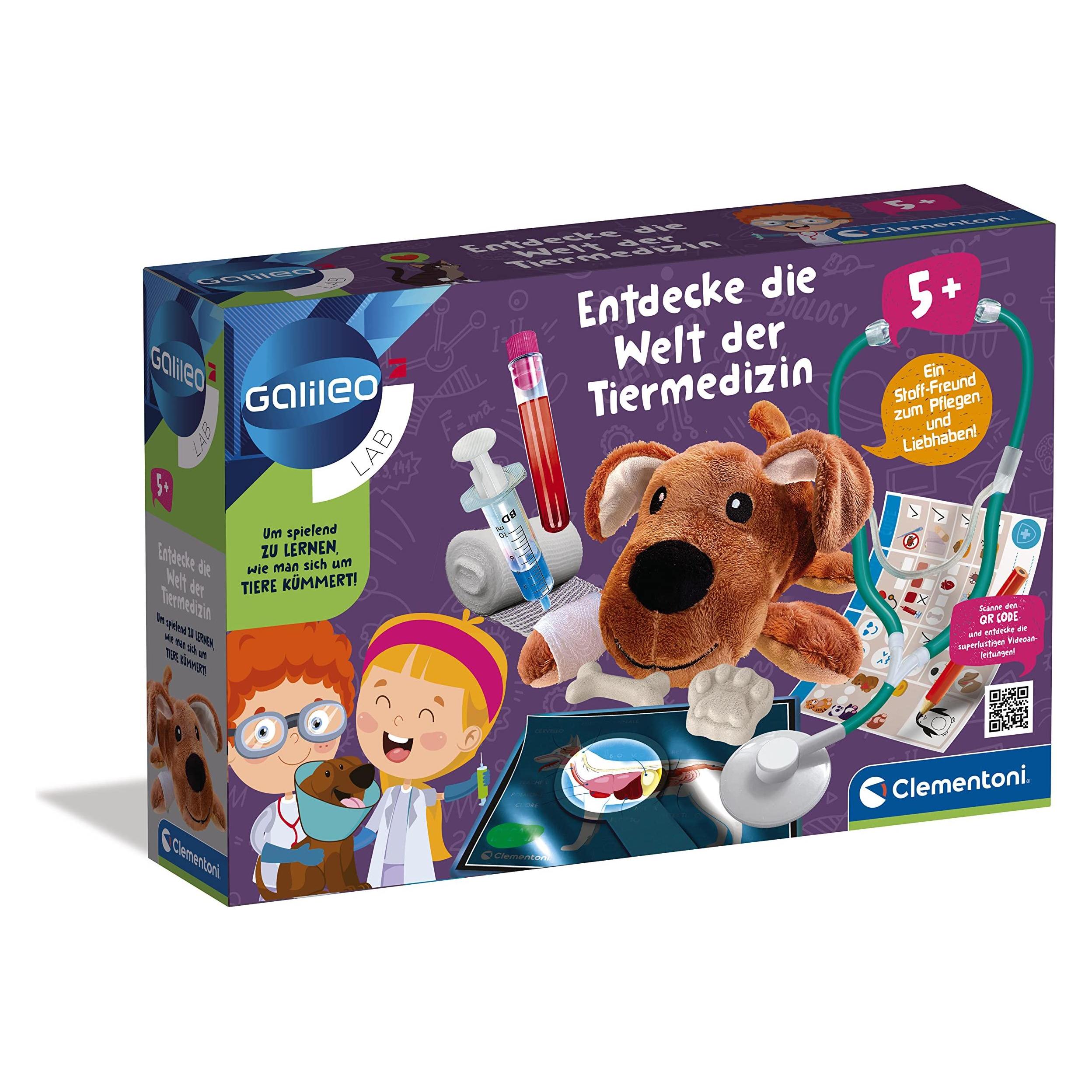 Clementoni Entdecke die Welt der Tiermedizin (59262)