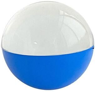 Uplift Essentials Customizable Video Glass Ball Lamp With Detachable Pixel Display And Sound blue