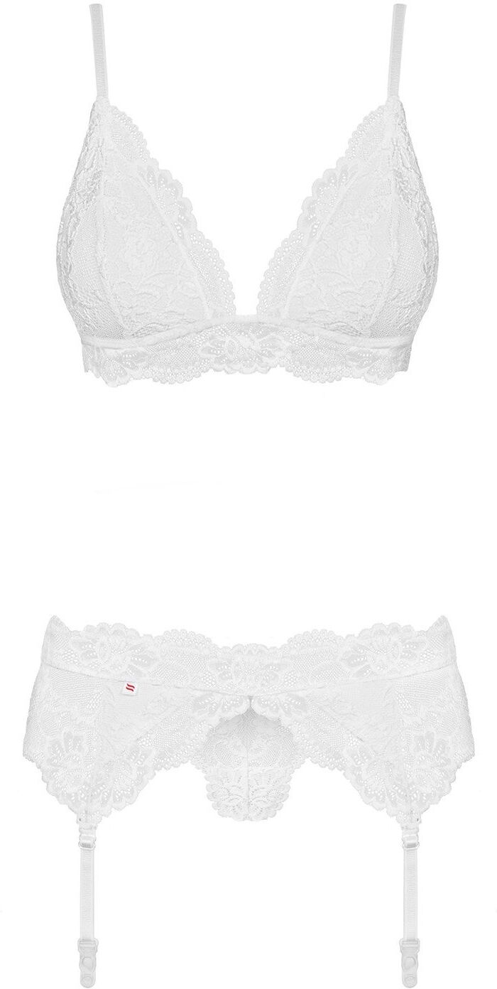 Obsessive 810-SEG set 3 pces white Blanc
