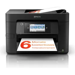 Epson WorkForce Pro WF-4825DWF (Tintenpatrone, Farbe), Drucker, Schwarz