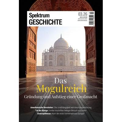 Spektrum Geschichte 3/2026 - Das Mogulreich, Taschenbuch von , Spektrum der Wissenschaft, 978-3-690-41047-2