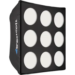 Westcott Pro Light Mods 3x3 (Lichtformer), Studioausrüstung Zubehör, Schwarz