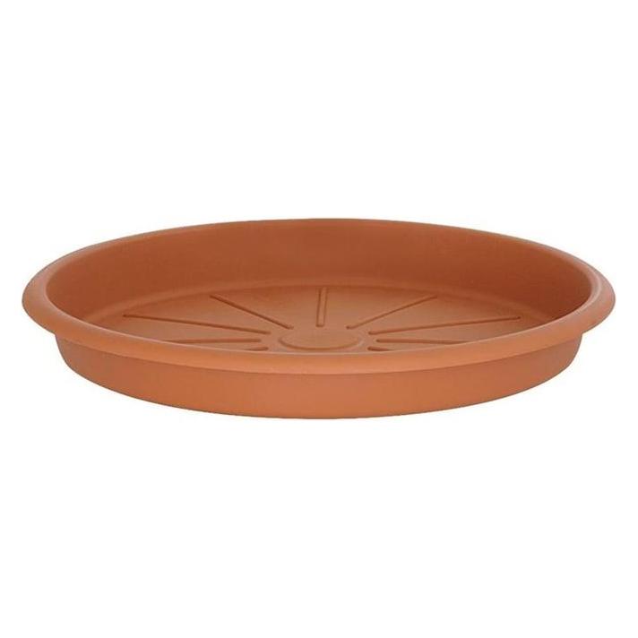 Domoletti Plastic plate. STTE0024-100, Ø 24 cm, brown (54034095)