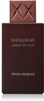 Swiss Arabian Shaghaf Amber Infusion Eau de Parfum unissexo 75 ml. Shaghaf Amber Infusion