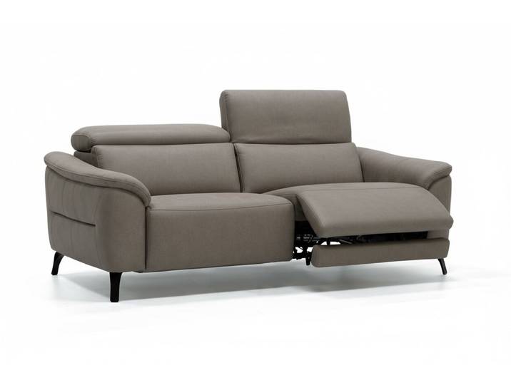 Leder Relaxsofa AROSA 2-Sitzer Ledercouch Ledersofa Designsofa