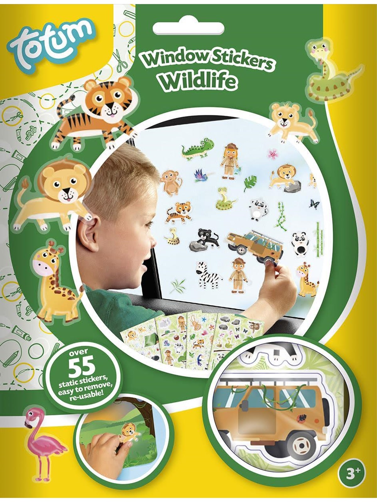 Totum Window Stickers Wildlife