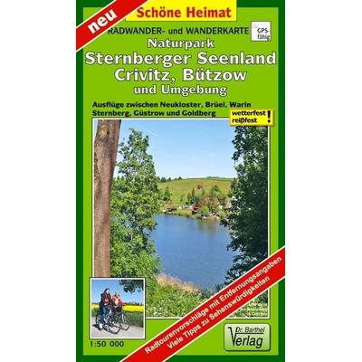 Radwander- und Wanderkarte Naturpark Sternberger Seenland, Crivitz, Bützow und Umgebung, Sonstige von Verlag Barthel, Barthel, A, 978-3-89591-259-7