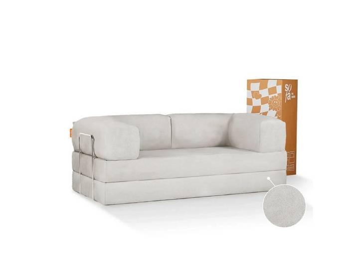 Ertex Schlafsofa The Growing Sofa Schlafsofa 2-3 Sitzer ausziehbar & kompakt