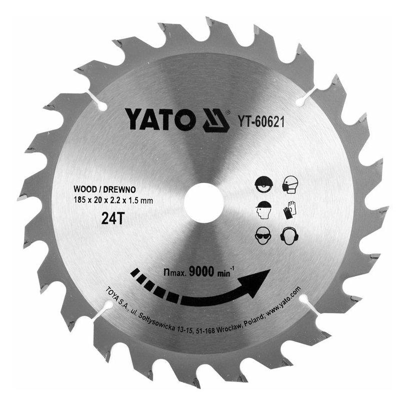 Yato Scheiben 185*24*20 60621 (YT-60621)