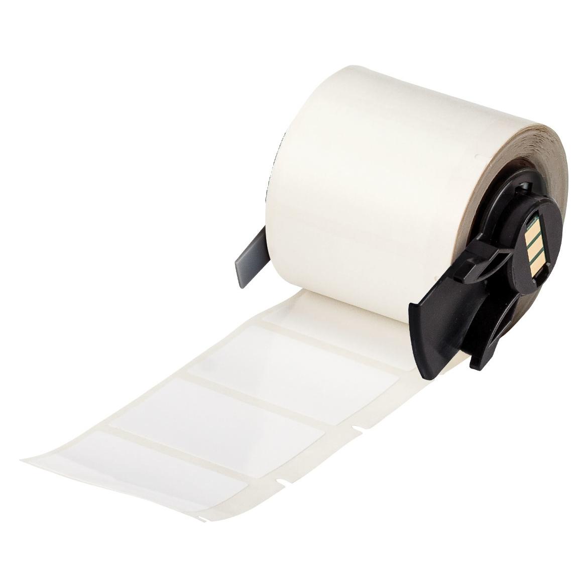 Brady M6-31-423, Polyester, Weiss, glänzend, 38.10 x 25.40 mm, permanent (250 E.) (46.02 mm) (M6-31-423)