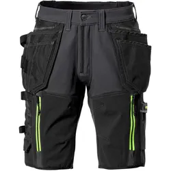 Stretch Handwerker-Shorts "2567 STP" Tyresta - C48 - schwarz
