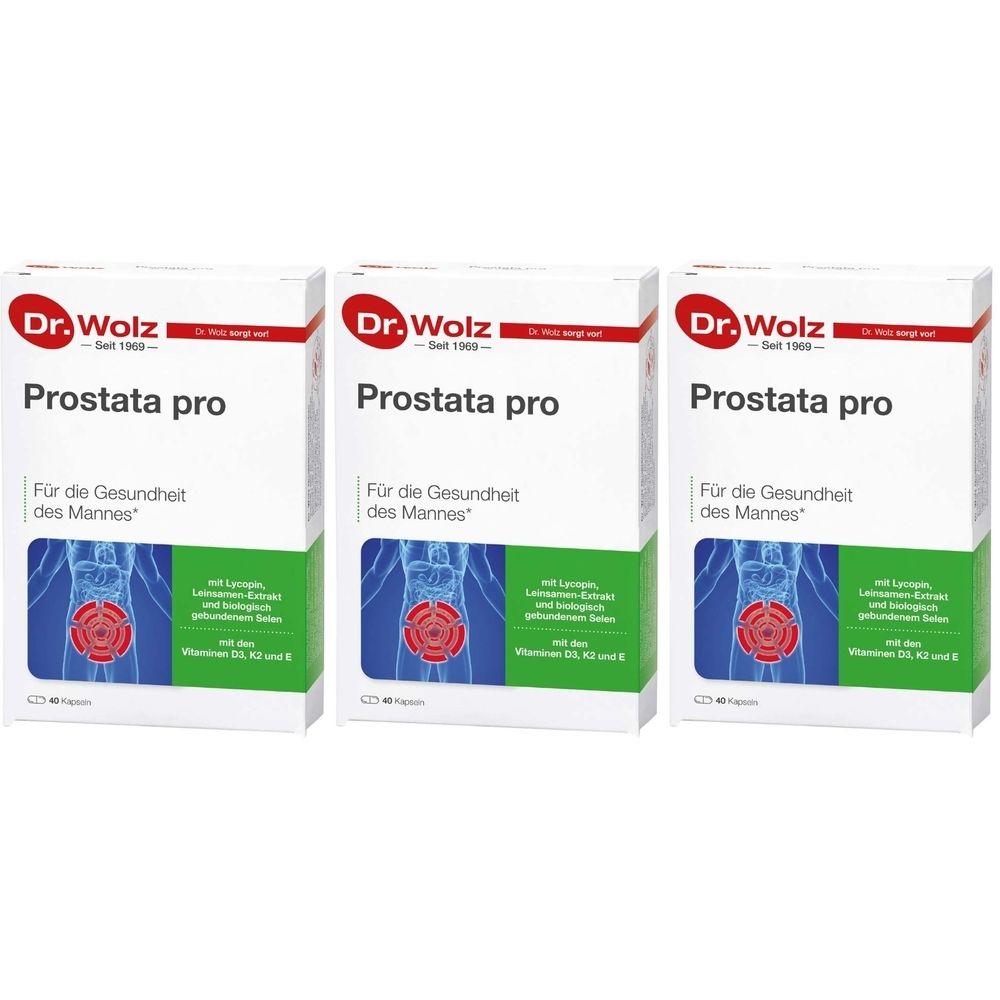 Prostata PRO Dr.Wolz Kapseln 3x 3x2x20 St