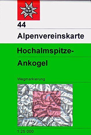 Österreichischer Alpenverein - Hochalmspitze - Ankogel: Wegmarkierung - Topographische Karte 1:25.000 (Alpenvereinskarten) - Preis vom 17.10.2026 19:25:27 h