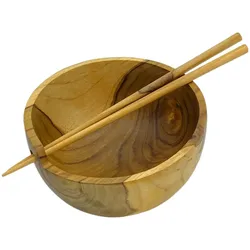 OIO NATURA Japanische Schale Tempat Saor mit Ø14cm Essstäbchen.