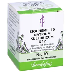 Biochemie 10 Natrium sulfuricum D 12