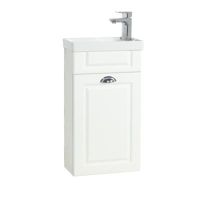Waschtisch VCM "2-tlg Gäste WC Waschplatz Bad Waschtisch Casalo", weiß, B:41cm T:22cm, Waschtische, Waschtisch