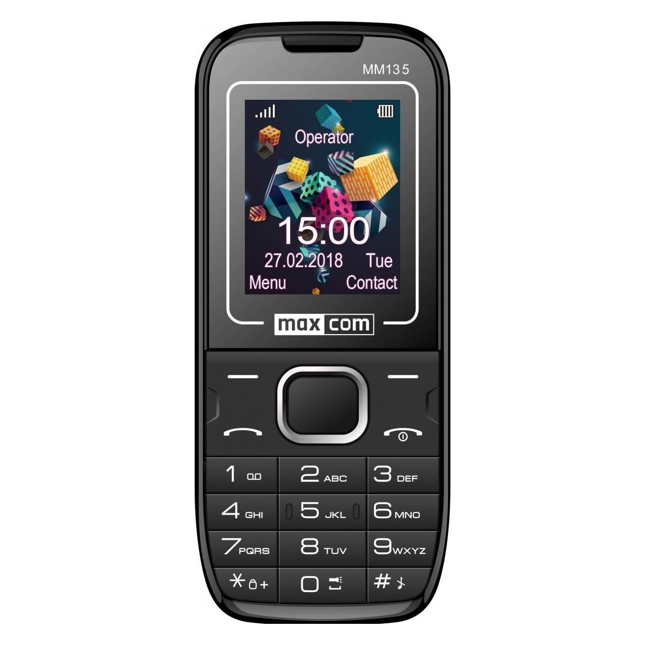 Maxcom Telefon MM 135L Dual sim USB C (1.77") (MAXCOMMM135L)