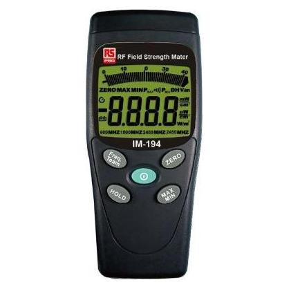 RS PRO Emissionsdetektor ±2 dB 20/200/2000 mG Batterie 9 V (2050085)