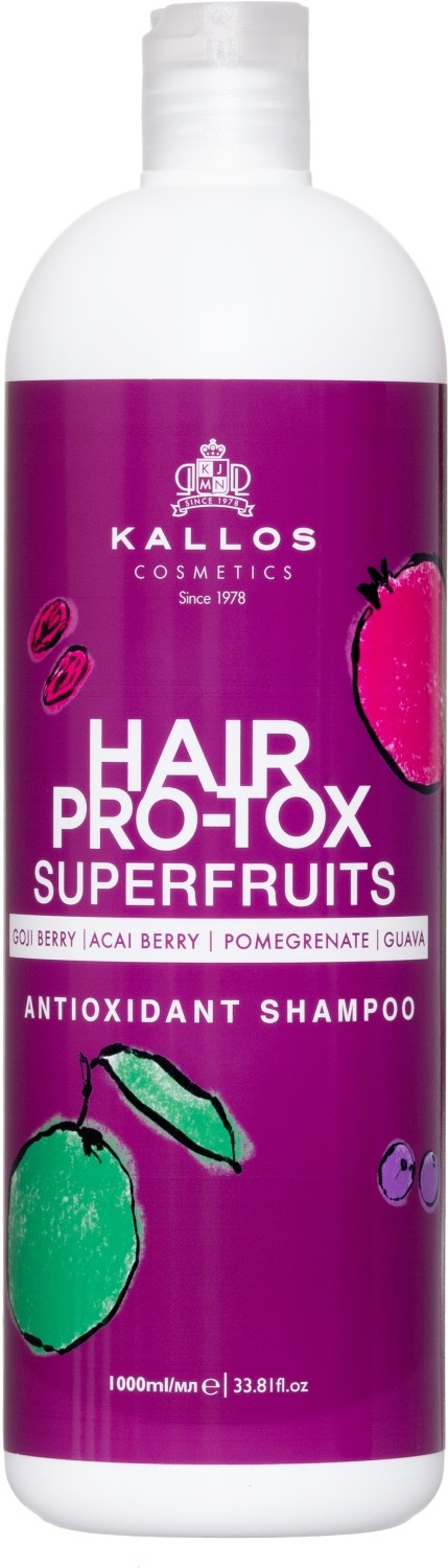 Kallos Hair Pro-Tox Superfruit Shampoo 1000 ml KA-SUP1770