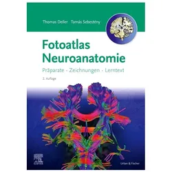 Fotoatlas Neuroanatomie, Fachbücher von Tamás Sebestény, Thomas Deller, Katrin Eichler, Stephanie Tritt