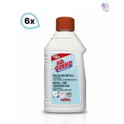 Profi-Feinpolitur für Metalle und Theken, 6 x 250ml Flasche, sehr ergiebig, reinigt, glänzt und schützt