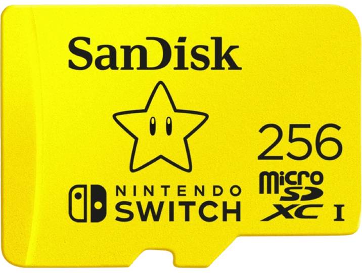 SanDisk MicroSDXC Extreme Gaming 256GB (Nintendo licensed)