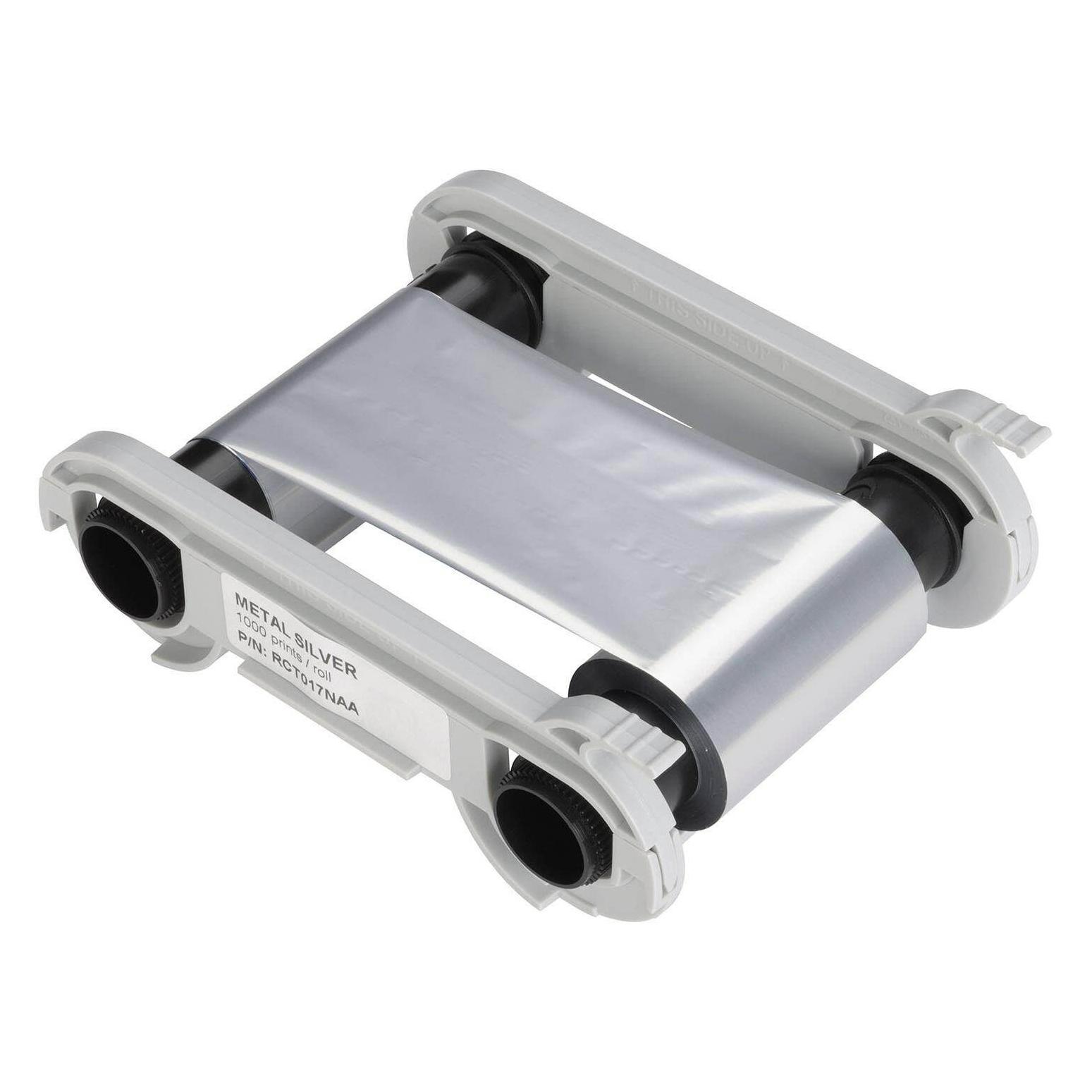 Evolis RCT017NAA Farbband (8 cm, Silber) (RCT017NAA)