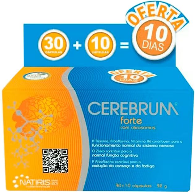 Cerebrum Forte 30+10 cápsulas Pack