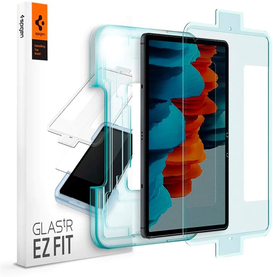 Samsung Galaxy Tab S8 / S7 Spigen EZ Fit Glas.tR Skærmbeskyttelse - Gennemsigtig