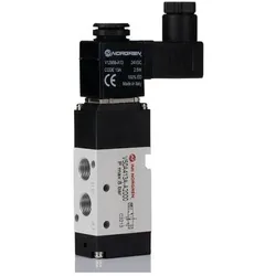 RS PRO, Ventil, 3/2 Solenoid / Air Valve, G1/8", 24VDC