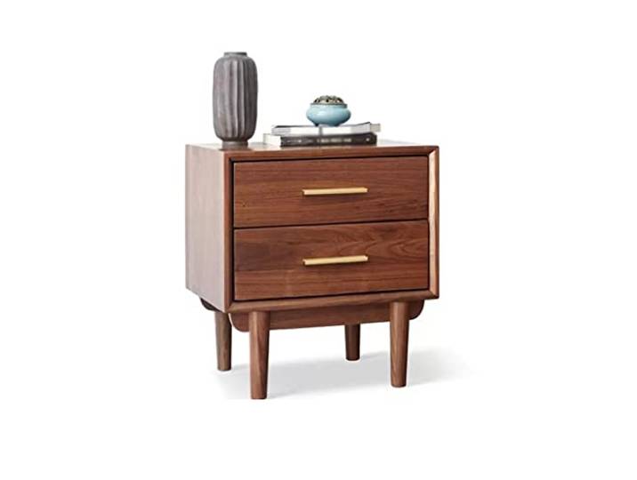 YCCHAH Bett mit Stauraum Haushalt Quadratischer Nachttisch Schrank Wohnzimmer Couchtisch Beistelltisch Schlafzimmer Schublade Desktop